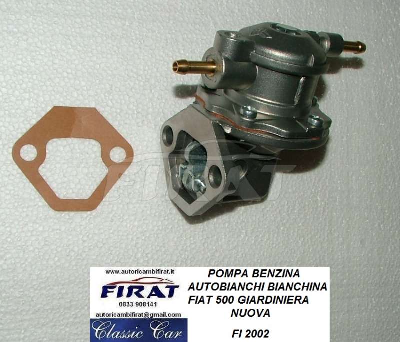 POMPA BENZINA FIAT 500 GIARDINIERA - BIANCHINA (FI2002) - Clicca l'immagine per chiudere